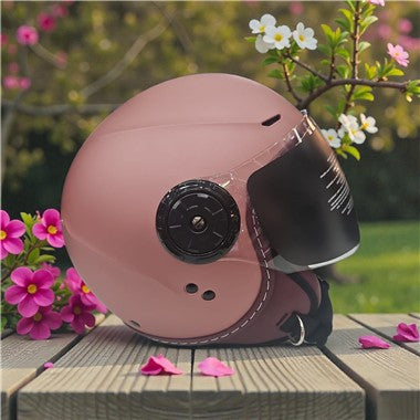 CASCO JET ORIGINE GARDA SOLID ROSA OPACO