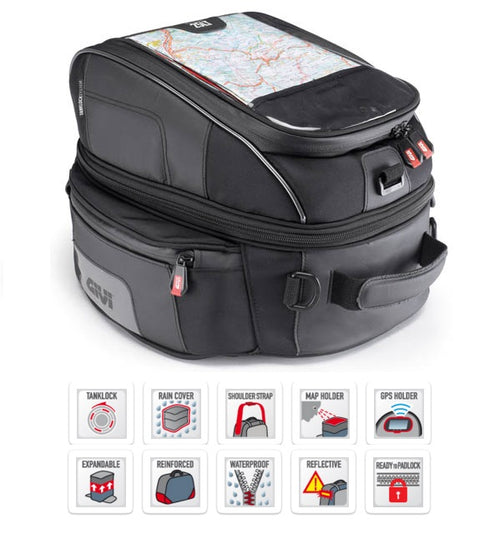 BORSA DA SERBATOIO XS306y TANKLOCK X 25 LT.GIVI - Della Categoria Borse Serbatoio Tank loock Produttore Givi - A soli €118.15! Acquista ora su Due Ruote Accessori