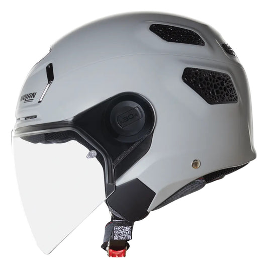 CASCO JET NOLAN N30-4 T OMOLOGAZIONE 06 CLASSIC 304 GRIGIO OPACO