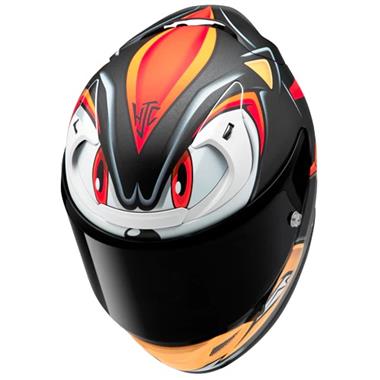 CASCO INTEGRALE HJC RPHA12 SHADOW THE HEDGEHOG MC1SF