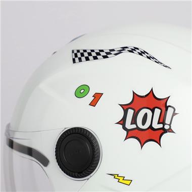 CASCO ACERBIS JET BREZZA BAMBINO BIANCO - Della Categoria Caschi Bambino Produttore ACERBIS - A soli €66.45! Acquista ora su Due Ruote Accessori