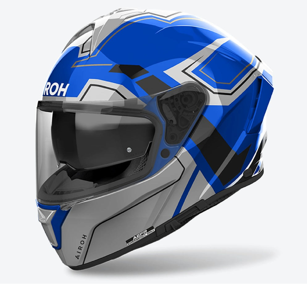 CASCO AIROH INTEGRALE SPARK 2 DART SP2D19 BLU GRIGIO - Della Categoria Caschi Integrale Produttore Airoh - A soli €184.50! Acquista ora su Due Ruote Accessori