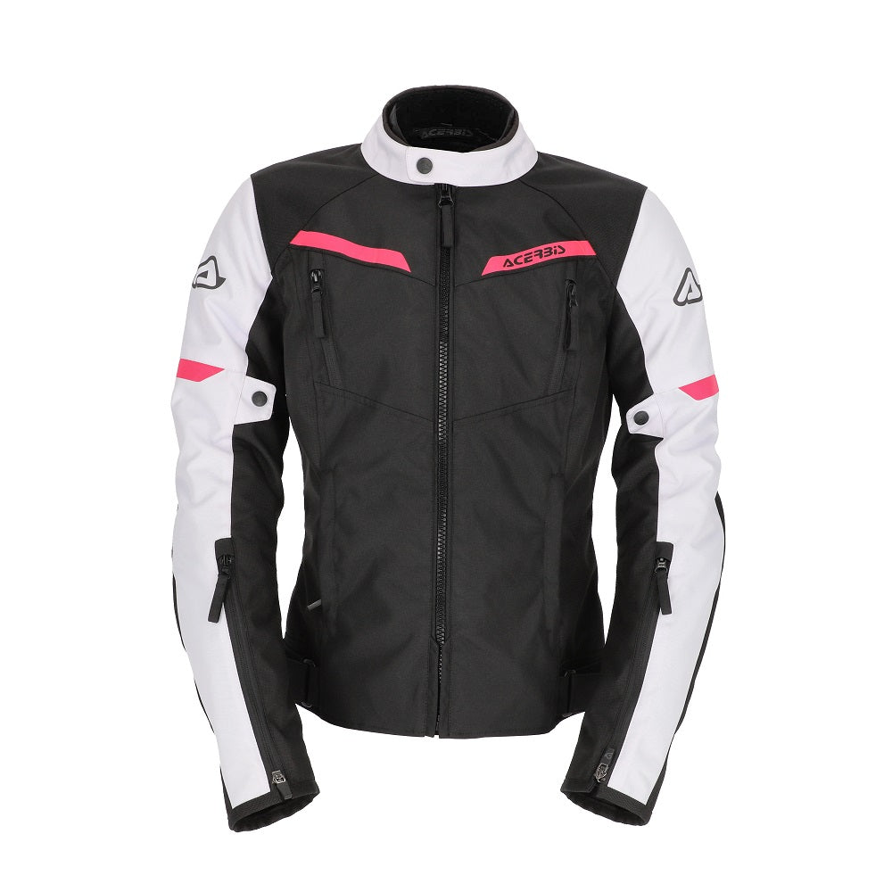 GIUBBINO DONNA ACERBIS CE X-STREET NERO ROSA