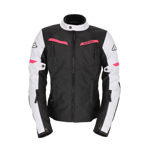 GIUBBINO DONNA ACERBIS CE X-STREET NERO ROSA