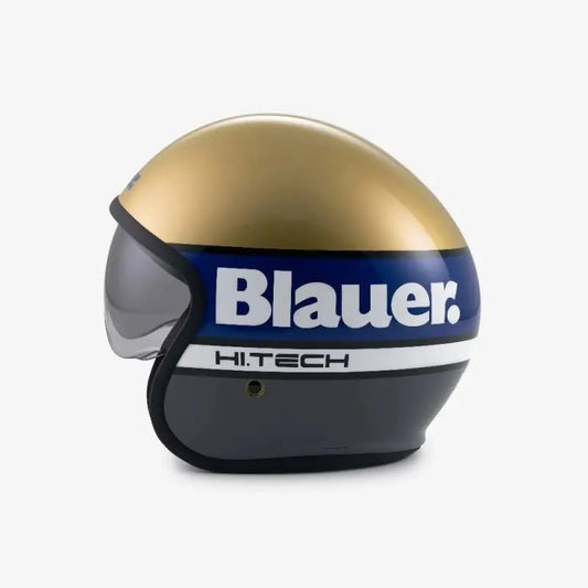 CASCO BLAUER PILOT 4.0 ORO-BLU-GRIGIO LUCIDO