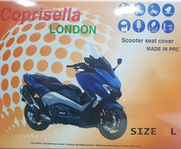 COPRISELLA DIEFFE W20 NERO IMPERMEABILE TG.L