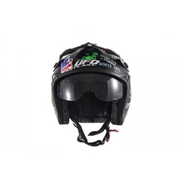 CASCO UFO SHERATAN JET UFO GRAPHIC 2.0 NERO OPACO - Della Categoria Caschi Jet Produttore UFO PLAST - A soli €83.80! Acquista ora su Due Ruote Accessori