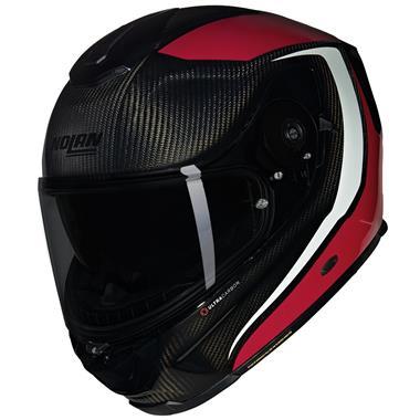 CASCO INTEGRALE NOLAN X-903 ULTRA INTRIGO 345 CARBON ROSSO BIANCO - Della Categoria Caschi Integrale Carbonio Produttore Nolan Helmets - A soli €621! Acquista ora su Due Ruote Accessori