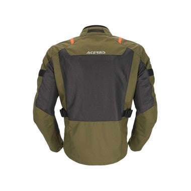GIACCA ACERBIS UOMO RAMSEY VENTED LONG VERDE-ARANCIO