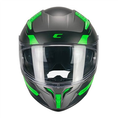 CASCO INTEGRALE CGM FULL FACE 333G ONYX SPORT GRIGIO VERDE FLU OPACO