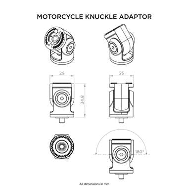 Adattatore per unione QUAD LOCK - Della Categoria Custodie Smartphone Produttore QUAD LOCK - A soli €7.50! Acquista ora su Due Ruote Accessori