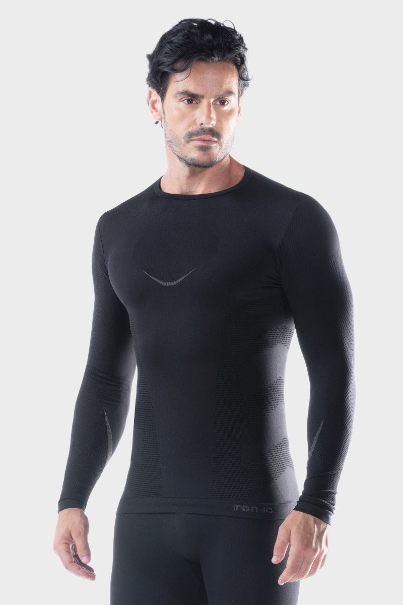 MAGLIA MANICA LUNGA IRN I-SOFT 1.0 SMEAR NERA 2.5