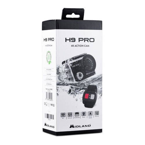 TELECAMERA MIDLAND H9 PRO 4K ACTION CAM