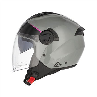 CASCO JET ACERBIS  LEVANTE GREY-PINK