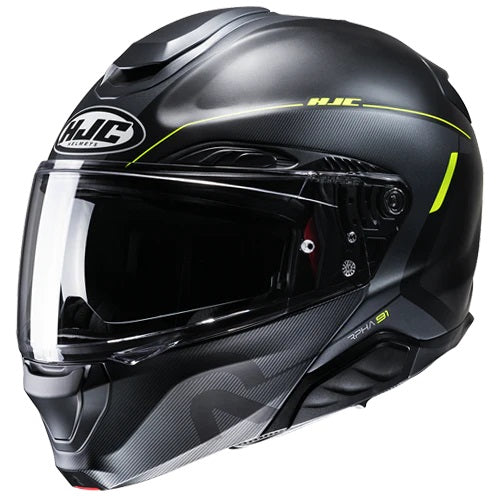 CASCO MODULARE HJC RPHA91 COMBUST MC3HSF NERO TITANIO GIALLO OPACO - Della Categoria Caschi Modulari Fibra Produttore HJC HELMETS - A soli €629.90! Acquista ora su Due Ruote Accessori