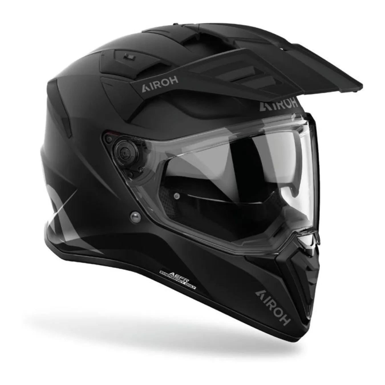 CASCO AIROH ENDURO BANDIT BA11 NERO OPACO