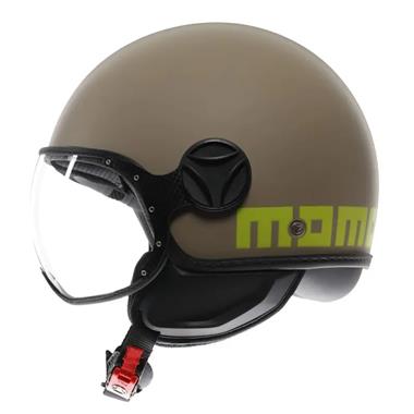 CASCO JET FGTR CLASSIC MOMODESIGN E2206 TORTORA SCRITTA LIMON - Della Categoria Caschi Jet Produttore MomoDesign - A soli €169.15! Acquista ora su Due Ruote Accessori