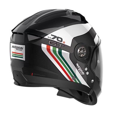CASCO SCOMPONIBILE NOLAN N70-2 GT 06 JETPACK N-COM NERO LUCIDO ITALIA 064 - Della Categoria Caschi Outlet Produttore Nolan Helmets - A soli €246! Acquista ora su Due Ruote Accessori