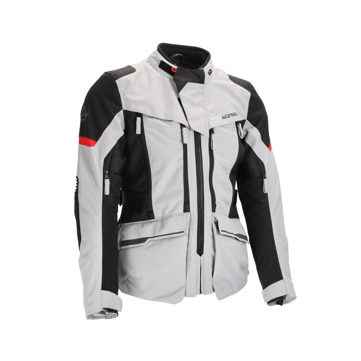 GIACCA ACERBISCE X-ROVER LADY GRIGIO-ROSSO