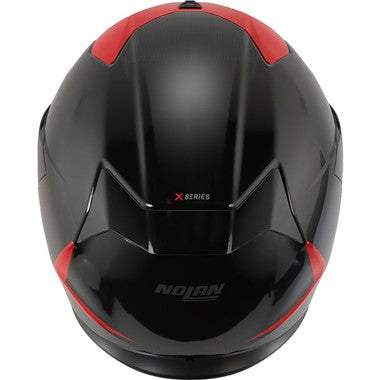 CASCO NOLAN INTEGRALE X-904 ULTRA CARBON EMBLEMA 353 NERO LUCIDO ROSSO