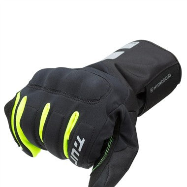 GUANTI TUR G-ONE HYDROSCUD H2O NERI GIALLO FLU