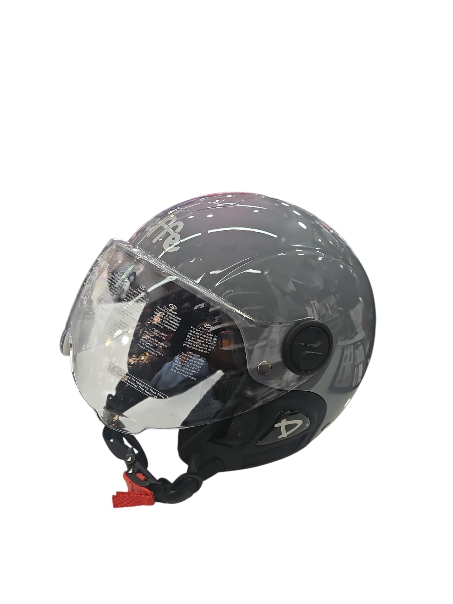 CASCO DIEFFE E-BIKE DF120 NEW GRIGIO LUCIDO