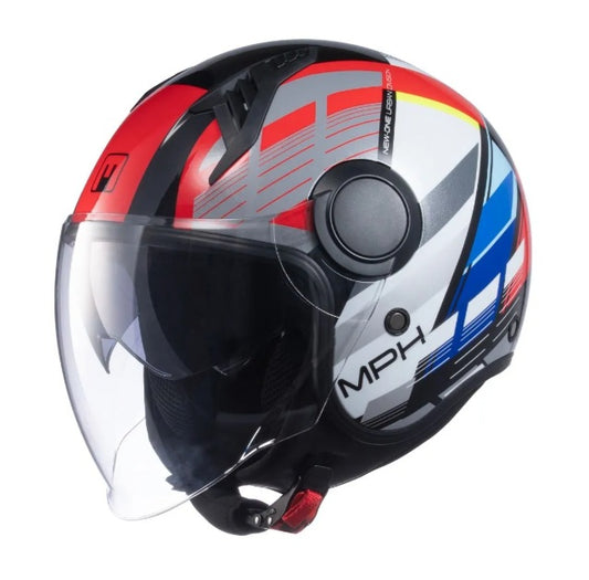 CASCO JET MPH NEW ONE ECE 22.06 DOPPIA VISIERA STREET