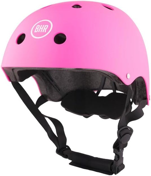 CASCO BHR 837 BICI BMX-MONOPATTINO FUXIA OPACO