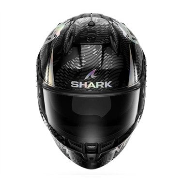 CASCO SHARK INTEGRALE D-SKWAL 3 VENUM BLACK CHROM ANTHRACITE