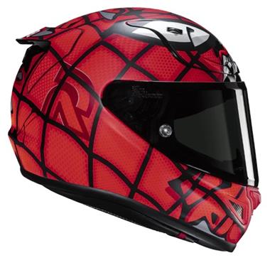 CASCO INTEGRALE HJC RPHA12 MAXIMIZED VENOM MARVEL REPLICA MC1SF