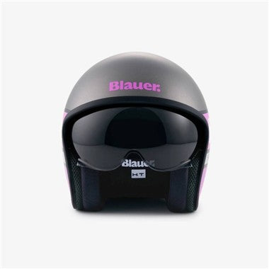 CASCO BLAUER PILOT 4.0 TITANIO-FUCSIA MATT