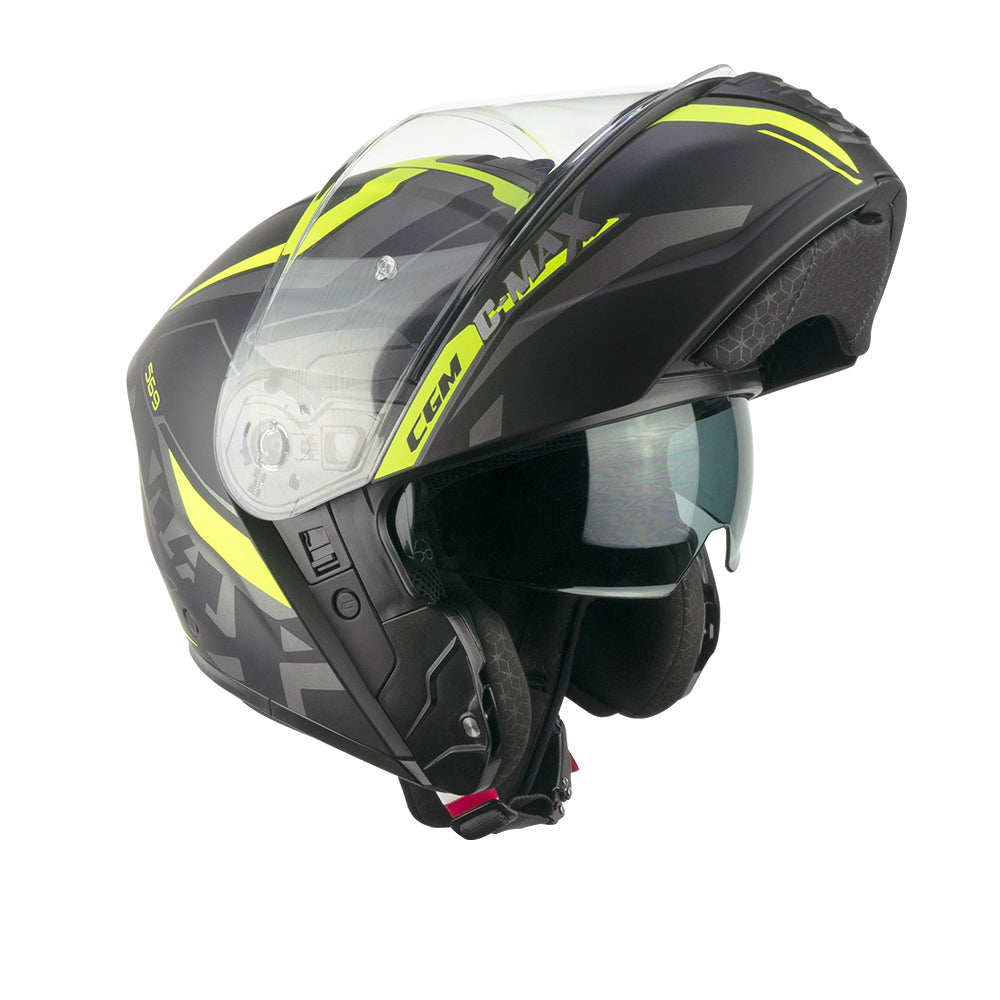 CASCO CGM MODULARE 569G C-MAX CITY NERO GIALLO FLUO OPACO - Della Categoria Caschi Modulare Produttore CGM HELMETS - A soli €135! Acquista ora su Due Ruote Accessori