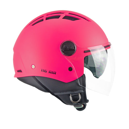 CASCO JET CGM 116A AIR MONO ROSA FLU OPACO