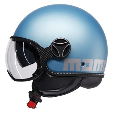 CASCO JET FGTR EVO MOMODESIGN E2206 MONO MATT SPRING BLUE-SILVER