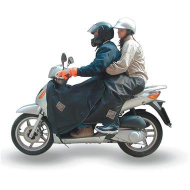 COPRIGAMBE PASSEGGERO NERO R091-SCOOTER TUCANO URBANO