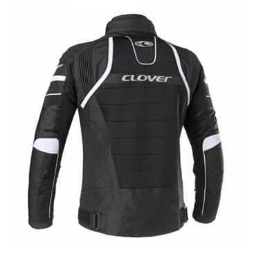 GIUBBINO CLOVER RAINJET-2 WP TRAFORATO MESH NERO BIANCO - Della Categoria Giubbini Estivi Uomo Produttore Clover - A soli €154! Acquista ora su Due Ruote Accessori