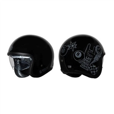 CASCO JET ORIGINE SPIRIT STICKY NERO