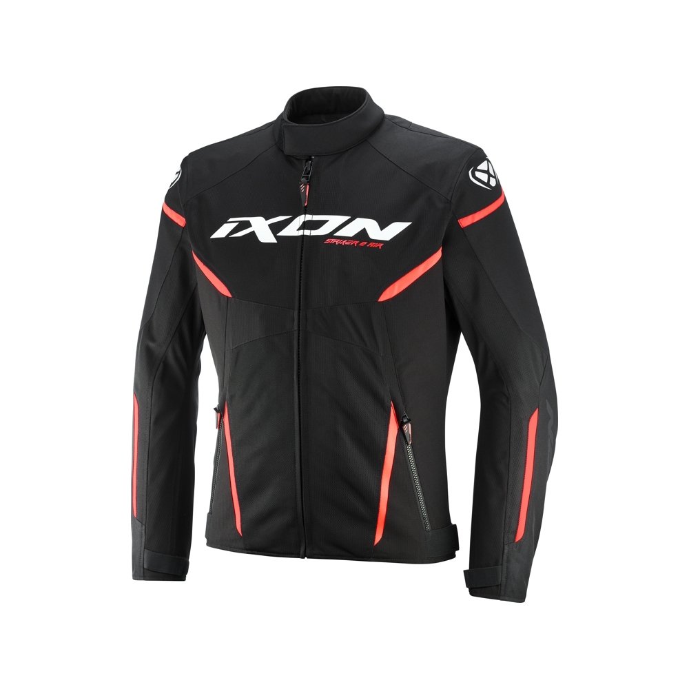 GIUBBOTTO TSUTO UOMO IXON STRIKER2 AIR WP NERO-BIANCO-ROSSO - Della Categoria Giubbini Estivi Uomo Produttore IXON - A soli €161.50! Acquista ora su Due Ruote Accessori