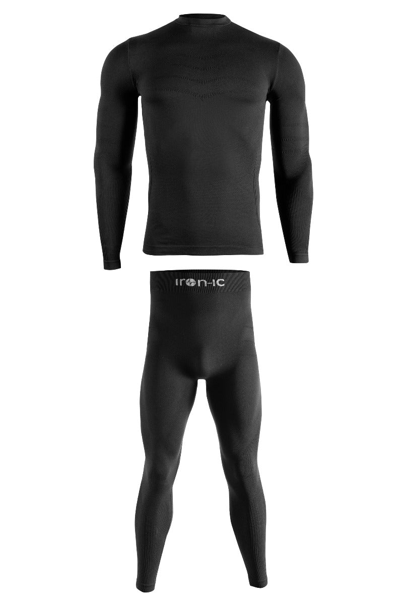 MAGLIA 201944 + PANTALONE 600355 IRN 2.3 PROMO BOX NERO