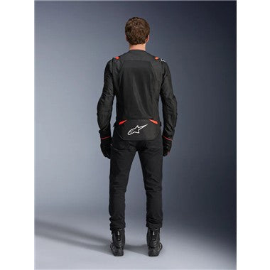 GIUBBINO ALPINESTARS T-SPS AIR V2 NERO ROSSO FLU