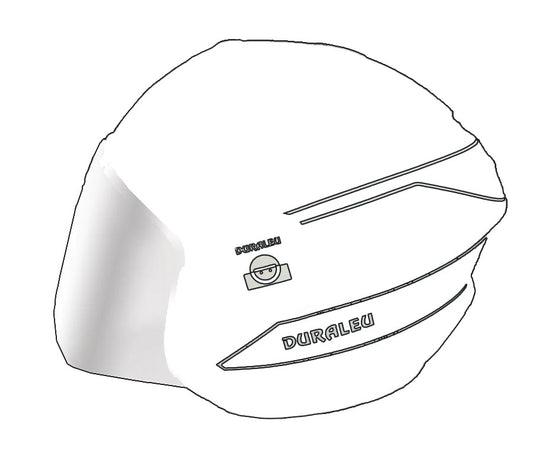 CASCO JET DURALEU TRENDY BIANCO METALIZZATO - Della Categoria Caschi Jet Produttore DURALEU - A soli €71.20! Acquista ora su Due Ruote Accessori