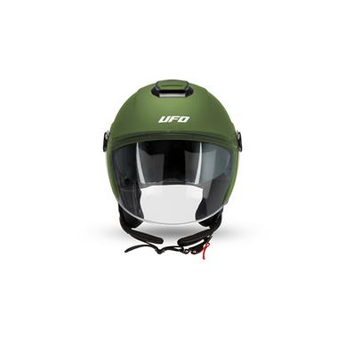 CASCO UFO JET NIXIE DOPPIA VISIERA VERDE OPACO - Della Categoria Caschi Jet Produttore UFO PLAST - A soli €60.20! Acquista ora su Due Ruote Accessori