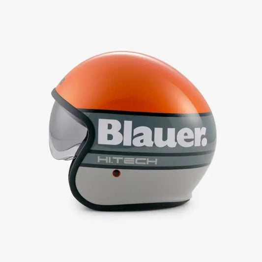 CASCO BLAUER PILOT 4.0 ARANCIONE-GRIGIO LUCIDO