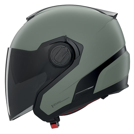 CASCO JET NOLAN N40-5 06 CLASSICO NOBIL 337 VERDE GRIGIO OPACO
