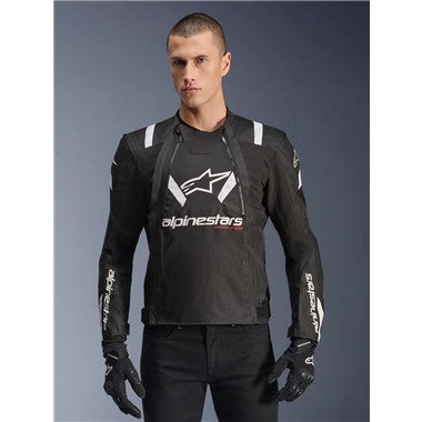 GIUBBINO ALPINESTARS T-STUNT AIR JACKET NERO BIANCO