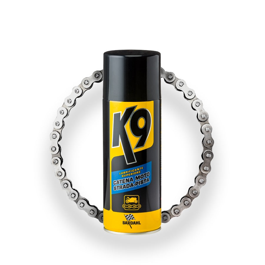 SPRAY LUBRIFICANTE BARDAHL CATENA MOTO STRADA-PISTA K9 - Della Categoria Pulizia & Manutenzione Produttore BARDAHL - A soli €10! Acquista ora su Due Ruote Accessori