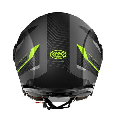CASCO PREMIER 26 CITY FLY EVO FA Y17 BM NERO GRIGIO GIALLO OPACO