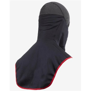 BALACLAVA LUNGO ANTIVENTO CON INTERNO CALDO NERO ROSSO