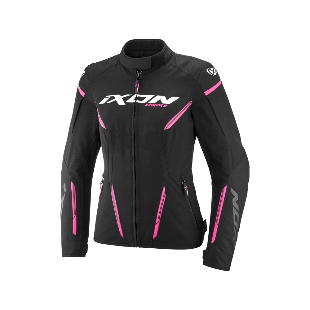 GIUBBOTTO  TSUTO DONNA IXON STRIKER 2 LADY NERO-ROSA VIVO