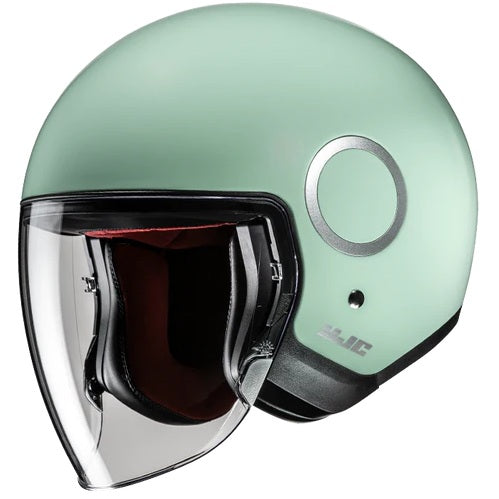 CASCO JET HJC RPHA40 VERDE RELAX LUCIDO
